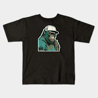 Shades of Toughness - Cool Gorilla Kids T-Shirt